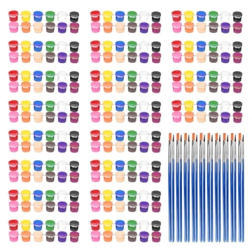 280 Pcs Washable Acrylic Paint Set for Kids and Adults