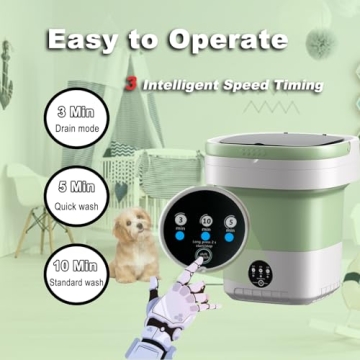 16L Portable Washing Machine for Compact Living Spaces