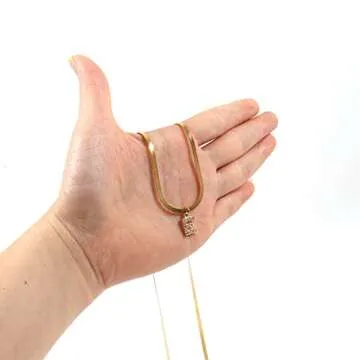 Stylish Gold Initial Necklace for Women - Trendy Gift Idea