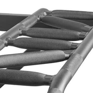 XMARK Commercial Wall Mounted Multi Grip Pull Up Bar Ranked Number One Men’s Health