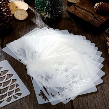 20 Pine Tree Stencil Templates for Holiday DIY Crafts