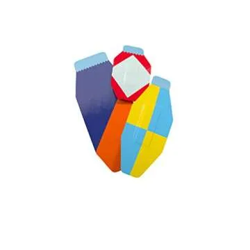 Welly Bandages - Waterproof | Adhesive Flexible Fabric Bravery Badges | Assorted Shapes for Minor Cuts, Scrapes, and Wounds | Colorful and Fun First Aid Tin | Nautical Patterns - 39 Count