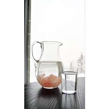 Original Himalayan Crystal Salt Stones in Sole Jar