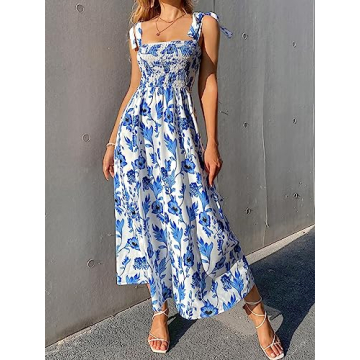 Floerns Floral Maxi Dress - Comfortable & Stylish for Summer