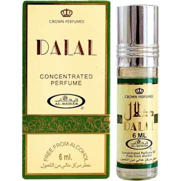 Al-Rehab Dalal Concentrated Perfume Oil for Women, 0.2 Ounce