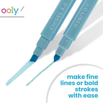 Set of 8 Ooly Pastel Dual Tip Markers for All Ages