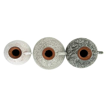 Creative Co-Op Terracotta Vases Set of 3 for Home Decor