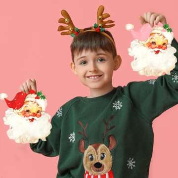 Merry Christmas Napkins,40pcs Red and Pink Christmas Napkins Decoration 2023 Christmas Santa Claus Paper Napkins for Xmas Winter Holiday Supplies