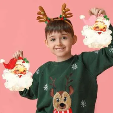 Merry Christmas Napkins,40pcs Red and Pink Christmas Napkins Decoration 2023 Christmas Santa Claus Paper Napkins for Xmas Winter Holiday Supplies