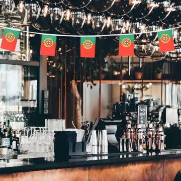 Portugal Flags Portuguese Small String Flag Banner Mini National Country World Flags Pennant Banners For Party Events Classroom Garden Olympics Festival Grand Opening Bar Celebration Decorations