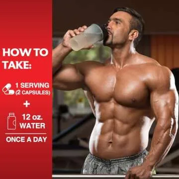 78,000mg Testosterone Booster for Men, Max Purity 95% Testosterone Supplement for Men, Mens Testosterone Booster for More Energy, Strength, Stamina, Endurance, Muscle Growth & Recovery, 60 Days Supply