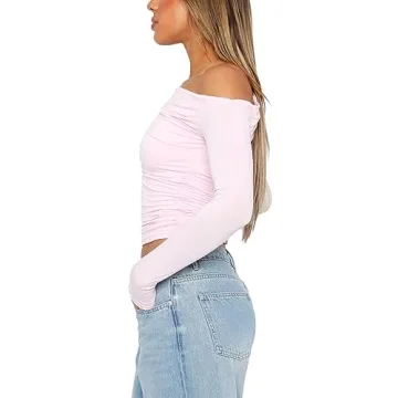 TDY-YYDS Women Slim Fit Crop Top for Y2K Style