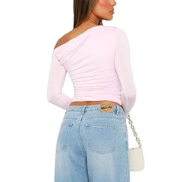 TDY-YYDS Women Slim Fit Crop Top for Y2K Style