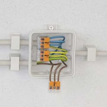 Wago 221-415 Lever-Nuts 5 Conductor Compact Connectors 250 PK