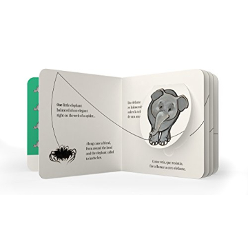 Little Elephants Bilingual Book for Toddlers and Babies