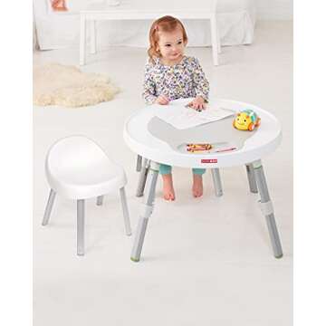 Skip Hop Baby 3-in-1 Grow with Me Set with Activity Center & Toddler Chairs, Explore & More
