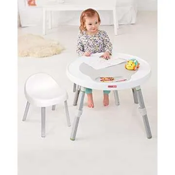 Skip Hop Baby 3-in-1 Grow with Me Set with Activity Center & Toddler Chairs, Explore & More