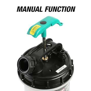 OEMTOOLS 24936 Manual Fluid Extractor, 8L Oil Extractor, Automotive Tool for Engine Oil, Transmissio...