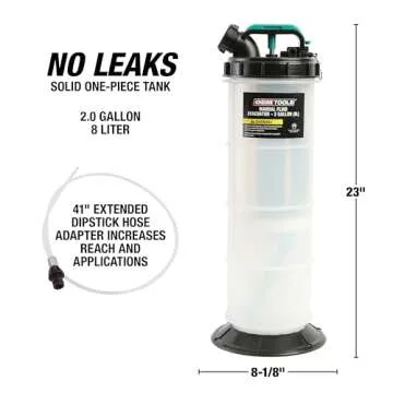 OEMTOOLS 24936 Fluid Extractor for Easy Oil Changes