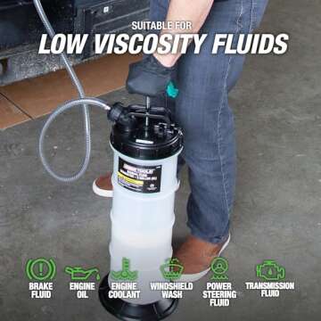 OEMTOOLS 24936 Fluid Extractor for Easy Oil Changes