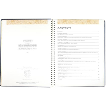 Final Wishes Planner Organize Belongings Business Affairs