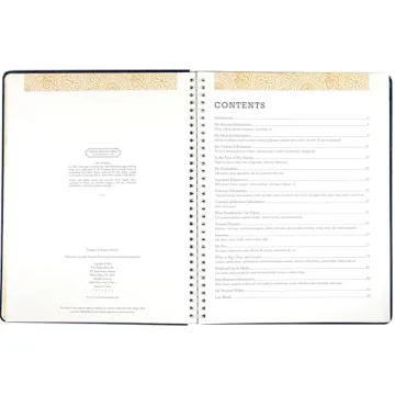 Final Wishes Planner Organize Belongings Business Affairs