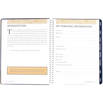 Final Wishes Planner Organize Belongings Business Affairs