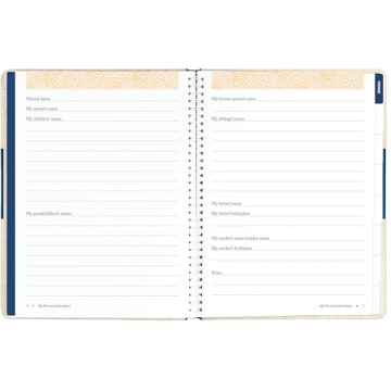 Final Wishes Planner Organize Belongings Business Affairs