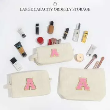 YOOLIFE Corduroy Makeup Bags for Women - Perfect Gift Idea