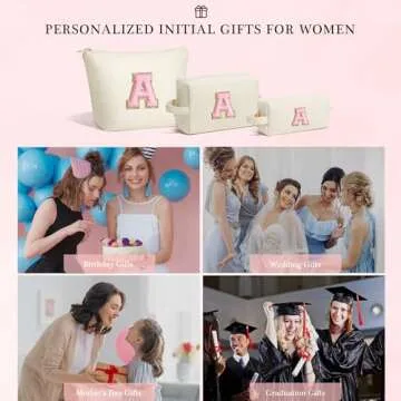 YOOLIFE Corduroy Makeup Bags for Women - Perfect Gift Idea