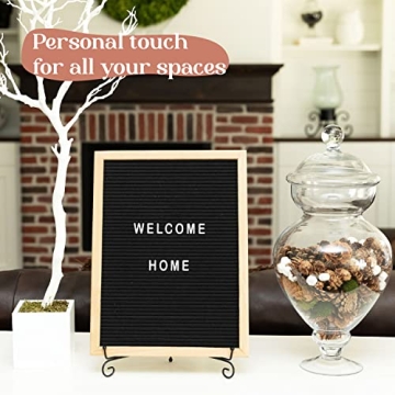 TrendArti Felt Letter Board with 680 Letters & Custom Messages