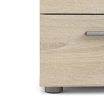 Tvilum 2 Drawer Nightstand for Stylish Bedroom Storage