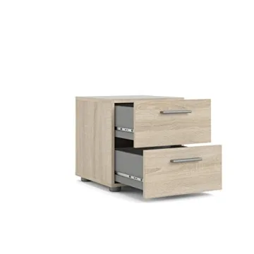 Tvilum 2 Drawer Nightstand for Stylish Bedroom Storage