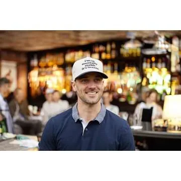 Funky Junque Vintage Adjustable Trucker Hat for Men