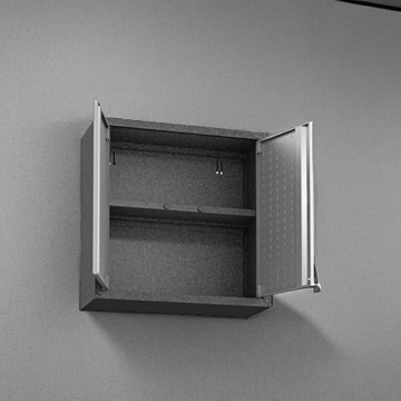 Durable Stylish Secure Floating Garage Storage Cabinet