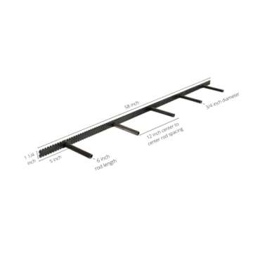 Floating Shelf Brackets - Sheppard Brackets - Easy Install - Heavy Duty (58 inch)