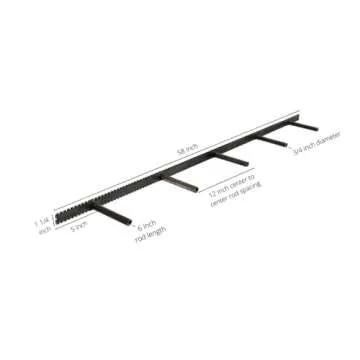 Floating Shelf Brackets - Sheppard Brackets - Easy Install - Heavy Duty (58 inch)