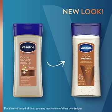 Vaseline Cocoa Radiant Oil for Glowing Skin 6.8oz