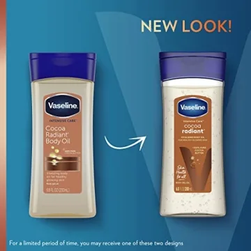 Vaseline Cocoa Radiant Oil for Glowing Skin 6.8oz