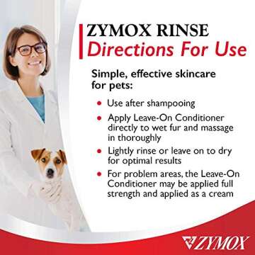 PET KING BRANDS Zymox Leave On Conditioner for Pets, 12 fl oz