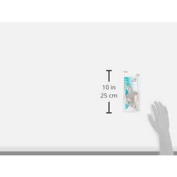 Prime-Line Deluxe Satin Nickel Door Knocker for Homes