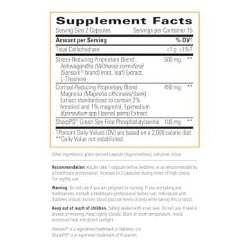Integrative Therapeutics Cortisol Manager - Allergen-Free - Supplement with Ashwagandha and L-Theani...