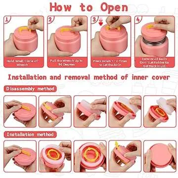 8oz Kids Thermo Food Jar for School & Travel