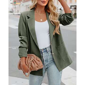 FERBIA Women's Casual Blazer for Stylish Workwear