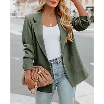 FERBIA Women's Casual Blazer for Stylish Workwear