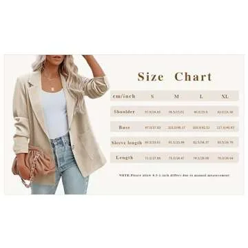 FERBIA Women's Casual Blazer for Stylish Workwear