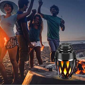 AOLWEEC Flame Light Portable Bluetooth Speaker - All Occasions