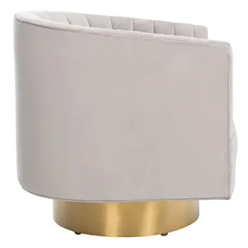 Elegant SAFAVIEH Couture Josephine Swivel Barrel Chair