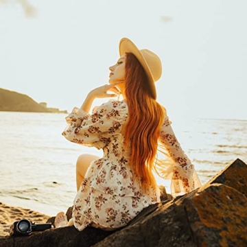 Stylish Lisianthus Women Fedora Hat in Camel for All Occasions