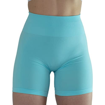 Seamless Scrunch Running Shorts for Women - Summer Workout